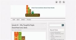 Desktop Screenshot of dietofbookworms.com